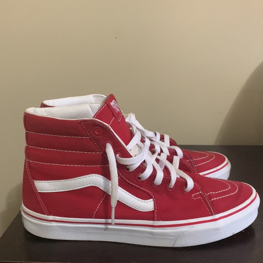 Vans Sk8-Hi Formula Canvas ! | US men size 9.5 | Red